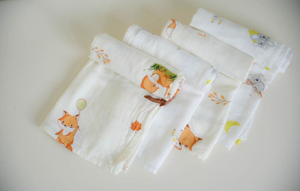 Mothery Bamboo Muslin ผ้าอ้อมมัสลินใยไผ่