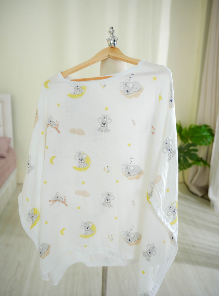 Mothery Nursing Cover ผ้าคลุมให้นมใยไผ่